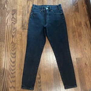 Express Cropped Skinny High Rise Jean